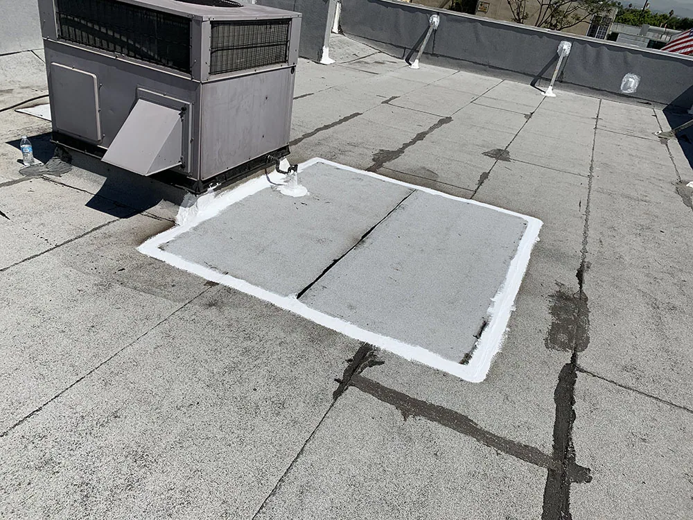 Commercial Roof Seam Failure Repair in Concord, NC
