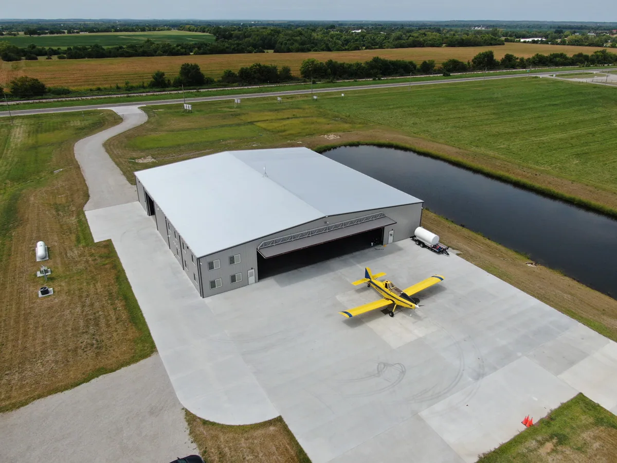Commercial Aircraft Hangar Roofing in Concord, NC
