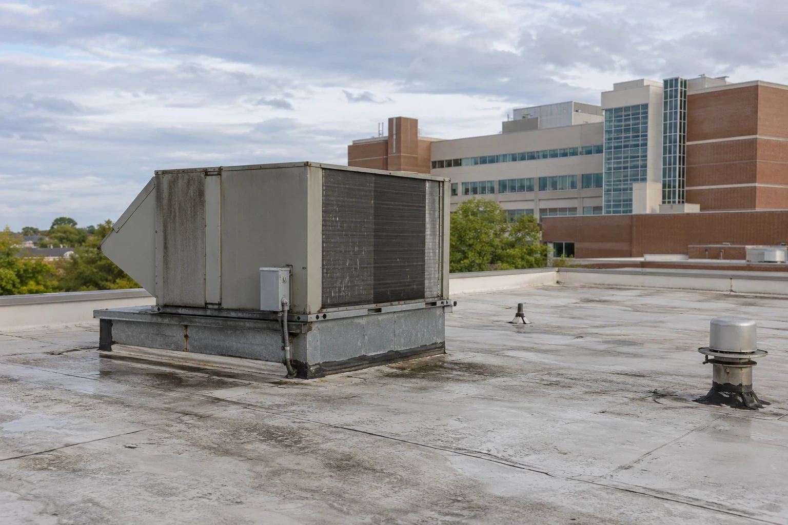 Commercial Hospital Roofing in Concord, NC