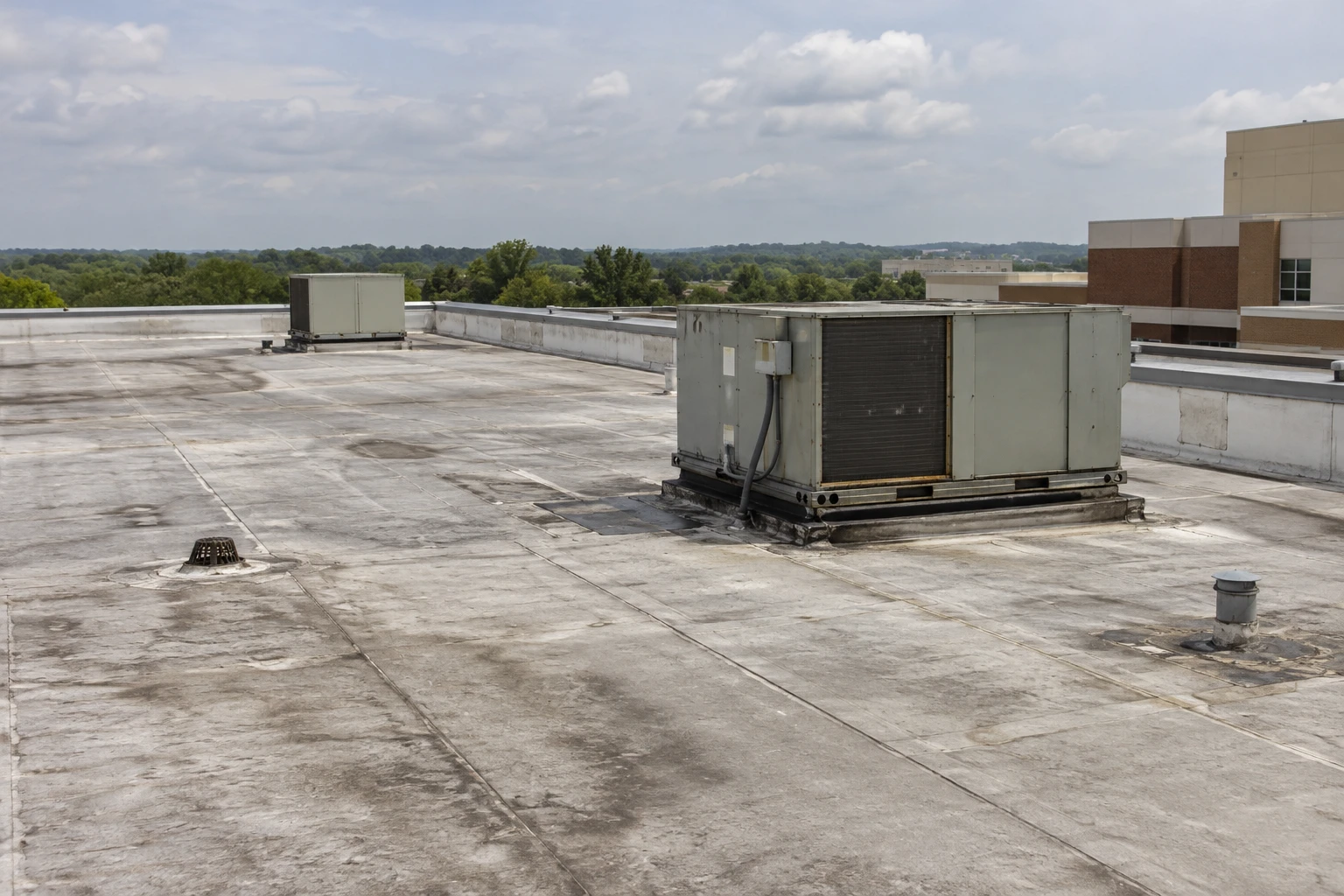 Commercial VA Medical Center Roofing in Concord, NC