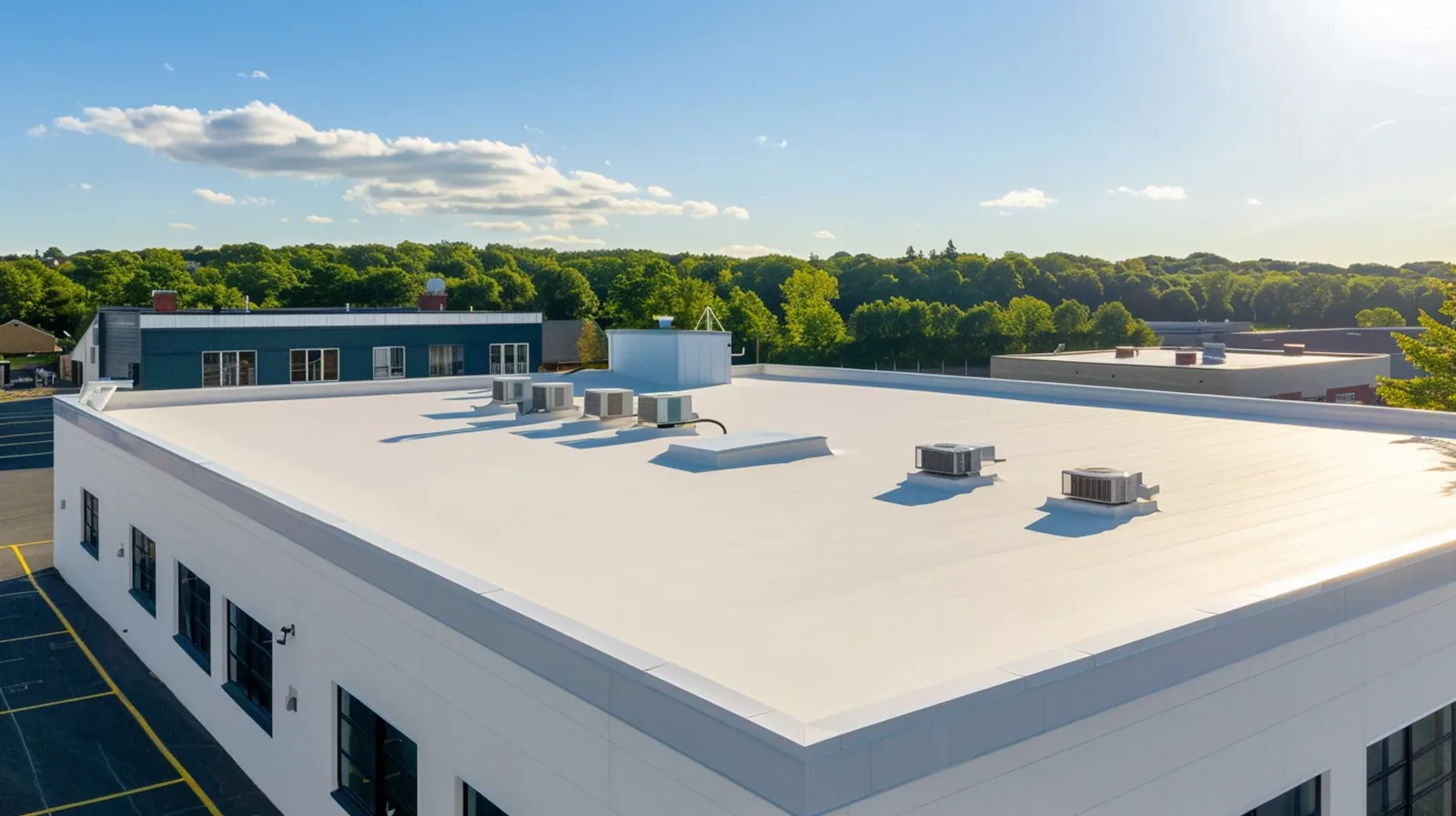 Commercial PVC Roofing in Concord, NC