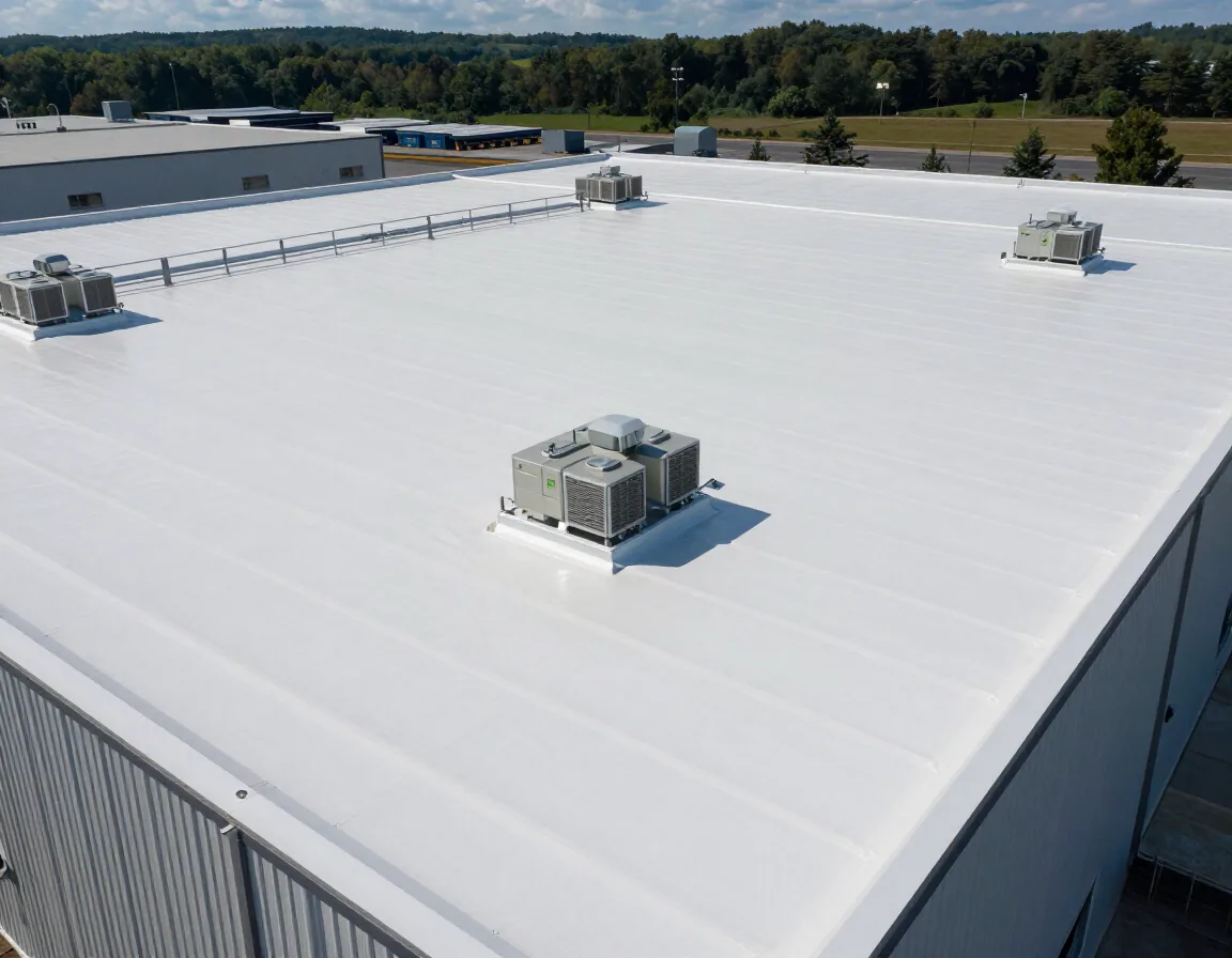 Commercial Cool Roof Installation in Concord, NC