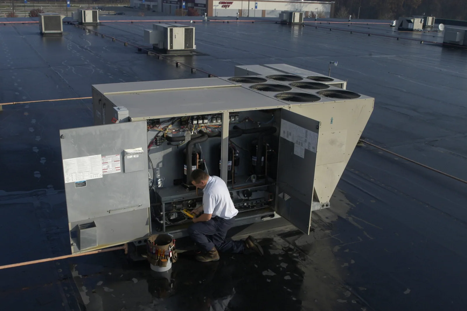 Commercial Roof Equipment Curbs and Supports in Concord, NC